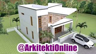 Plan per Shtepi me dy kate 9x10 metra  Arkitekti Online [upl. by Stine618]