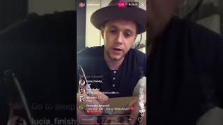 Niall Horan Livestream Signing Flicker albums [upl. by Luap34]