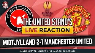 FC Midtjylland vs Manchester United 21  Van Gaal Out Rant [upl. by Frohne]