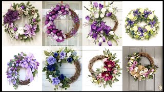 Latest diy Christmas door hanging wreath decoration ideas 2k24 [upl. by Bruner]