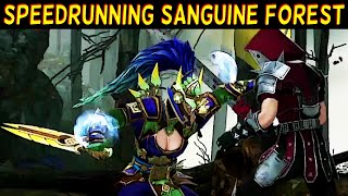 Shadow Fight 3 Speedrunning Grand Sanguine Forest Event with BEST SET IN THE GAME [upl. by Ilek]