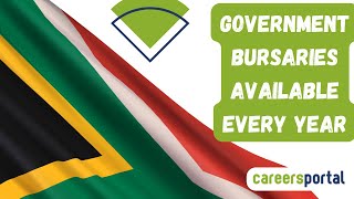 Government Bursaries Available Every Year  Careers Portal [upl. by Hewett]