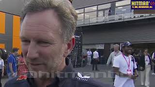 Christian Horner post RACE interview  F1 2024 Belgian Grand Prix [upl. by Akenom209]