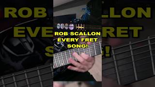 Rob Scallons EVERY FRET SONG CHALLENGE [upl. by Hakon259]