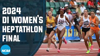 Every event from the 2024 NCAA DI womens heptathlon final [upl. by Jarrett788]