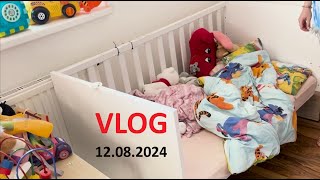 VLOG  Kinderbett ins Kinderzimmer unterbringen 12082024 [upl. by Ursel]