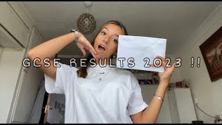 OPENING MY GCSE RESULTS 2023 [upl. by Merri657]