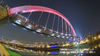 HDR Time LapseRainbow bridge Brinno TLC200 Pro [upl. by Brena]