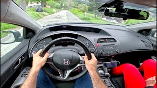 2011 Honda Civic Type S 18  140 HP POV Test Drive  Switzerland [upl. by Nicola]