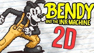 Bendy And The Ink Machine In 2D  Bendy And The Ink Machine Reeces Story [upl. by Cyna425]