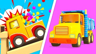 Car cartoons for kids amp Street vehicles Helper cars cartoon full episodes [upl. by Hooker]