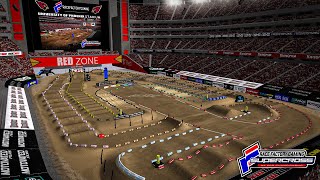 2024 Glendale Supercross RF 450 Main Event  MX Simulator [upl. by Grannias903]