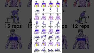 25 minutes full body resistance band workout shorts fitness workout sixpack abs chest biceps [upl. by Otreblif]