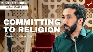 Understanding the quotWhyquot in Islam  Nouman Ali Khan [upl. by Glynis]