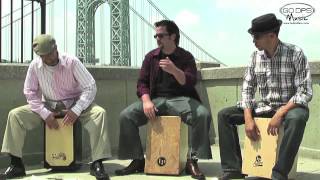 Incredible Cajon Performance on NYC Streets [upl. by Orodisi]