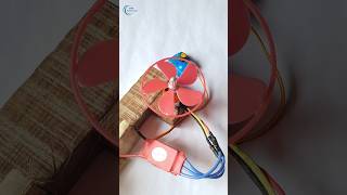 BLDC Motor Upgrade Mini Propeller shortsfeed dcmotor diy tech education viralvideo [upl. by Golanka]