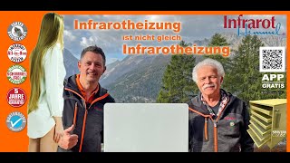 Infrarotheizung ist nicht gleich Infrarotheizung Infrarot Unterschied Infrarotheizung Infrarot [upl. by Malanie]