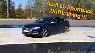 DRIFTTRAINING Audi S5 SB  Nürburgring  Carfriday 19042019  Driftde [upl. by Tzong]