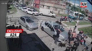 🚨 AVELLANEDA UN POLICÍA RETIRADO SE DEFENDIÓ DE UN ROBO Y MATÓ A LADRÓN [upl. by Tullusus]