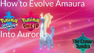 Pokemon Sword and Shield  How to Evolve Amaura Into Aurorus [upl. by Anert]