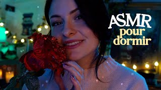 ASMR 🌹 PLEINS D’AMOUR  Close whispering inaudible bruits de bouche triggers [upl. by Heimlich243]