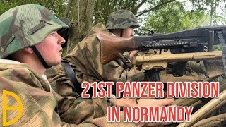 WW2 German Reenactment 21st Panzer Division In Normandy 1944 [upl. by Meares342]