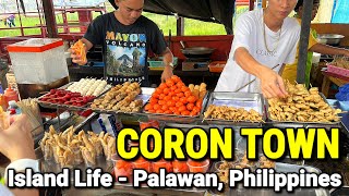 CORON TOWN Walking Tour  Palawan Philippines [upl. by Kenn]