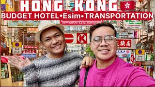 We are back in HONG KONG 🇭🇰 Budget Hotel  DIY GUIDE [upl. by Rexanna]