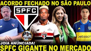 PODE COMEMORAR NAÇÃO SPFC FECHA COM VOLANTE ASSINA ATÉ 2026 POL FERNANDEZ É NOSSO TMENDES E [upl. by Desireah715]