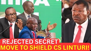 Rutos Bombshell as Wetangula Rejects UDAs Secret Move to Protect CS Linturi from Impeachment [upl. by Dlanger]