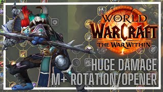 Marksman Hunter PUMPS  MAOE Rotation  The War Within Beta [upl. by Kellia]