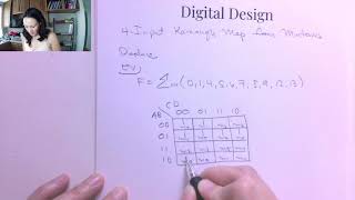 Karnaugh Maps from Minterms or Maxterms [upl. by Lesh]