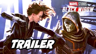 Black Widow Trailer  Avengers Endgame Marvel Easter Eggs [upl. by Sisson]