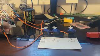 Raspberry pi pico turns quaternion values into PWM signals using adafruit s Bno055 sensor [upl. by Aifas]