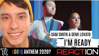 Sam Smith amp Demi Lovato  Im Ready Music Video  REACTION amp REVIEW  LGBTQ ANTHEM 2020 [upl. by Assirod]