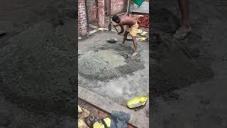 Cement Mortar Mixing Procedure For Brick Work construction civilsite civilengineering viral fyp [upl. by Gnilrits176]