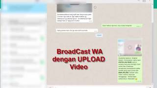 Script iMacros AUTO Blast Chat WhatsApp dengan Upload Video [upl. by Harrow]