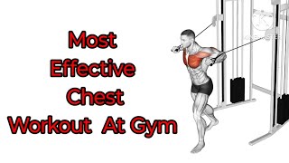 Most Effective Chest Workout At Gym l Mohit Fitness [upl. by Trin]