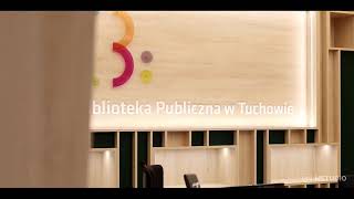 Biblioteka Tuchów  oznakowanie wykonane przez MSTUDIO Sp z oo [upl. by Nayrbo659]