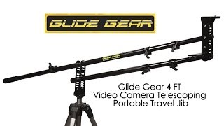 Glide Gear Portable Travel Jib Review amp Demo [upl. by Yarised]