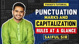 Punctuation Marks and capitalizationRules at a glance  Saiful Sir  Fahads Tutorial 🇧🇩 [upl. by Nyrat577]