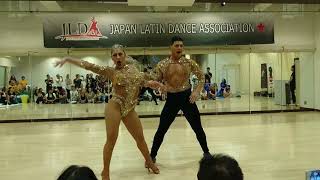 Ricardo y Karen  International Japan Latin Dance Congress Aug 26 17 [upl. by Ikeda661]