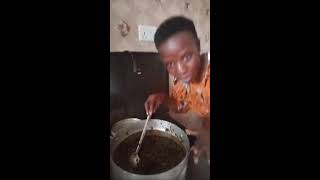 How to make waterleaf soup waterleaf soup cooking [upl. by Ebenezer]