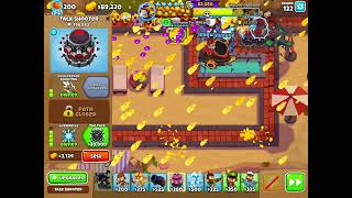 btd6 half cash dreadbloon top50 normal ranked least cash [upl. by Artenek]