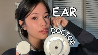 ASMR Healing Hurt Ears👂Gentle Ear Care amp Examination 🔍 Doctor Roleplay [upl. by Renraw]