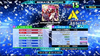 【DDR A20 PLUS】 Lachryma《ReQueen’M》 CDP 865180 [upl. by Malvino]