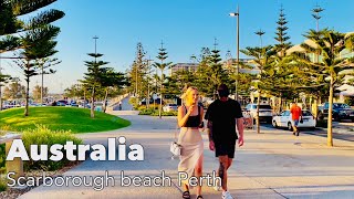 Perth Australia October 2023  Scarborough Beach 4k Walking tour  4K UHD 60fps [upl. by Ttayw]