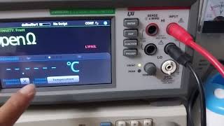 Keithley DMM6500  auto jump touch issue video1 [upl. by Dallas]