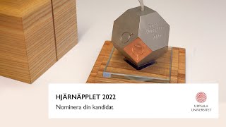 Nominera till Hjärnäpplet 2022 [upl. by Odlonra]