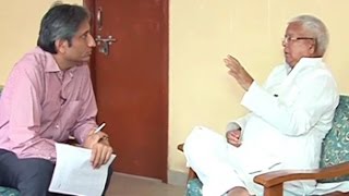 Prime Time Lalu Yadav on why Nitish should be the Bihar face of Janata Pariwar [upl. by Vaenfila379]